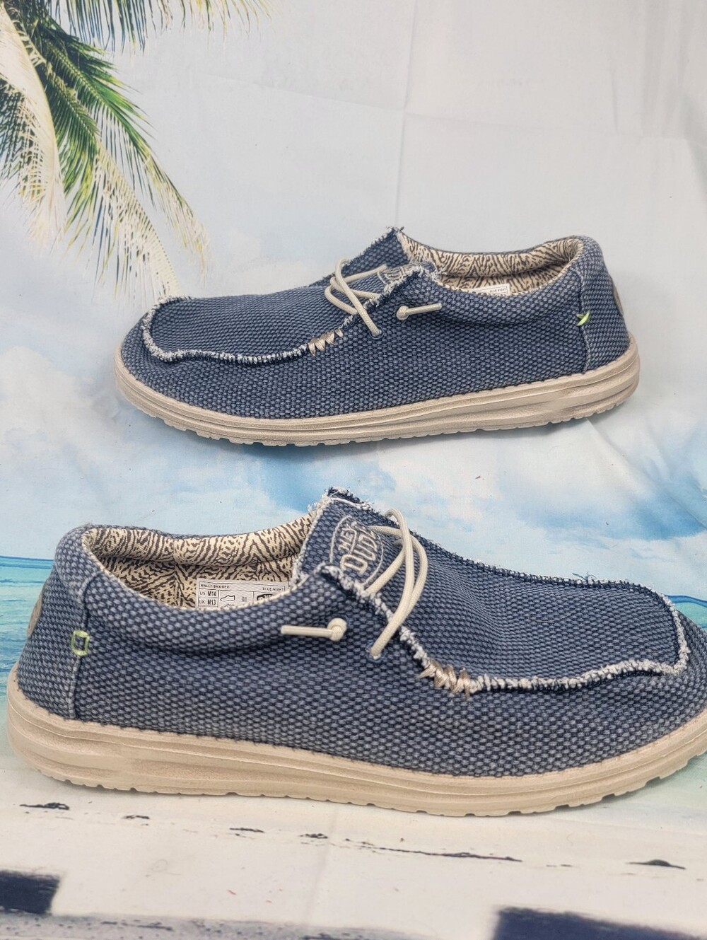 Hey Dude Wally Braided Loafers Slip On Casual Shoes Mens 14